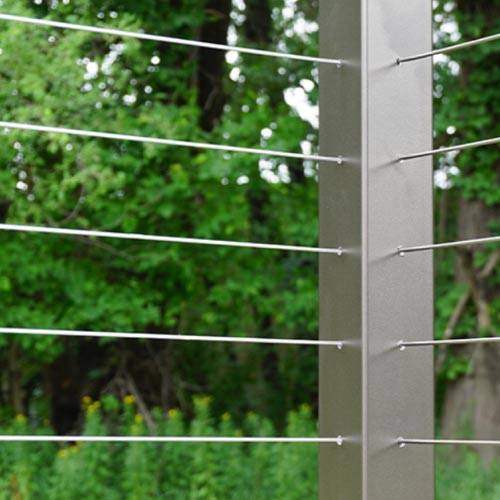 Cable Railing - Pre-Drilled Aluminum Cable Railing Kits